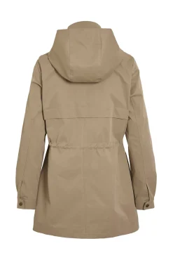 Blusão parka com capuz