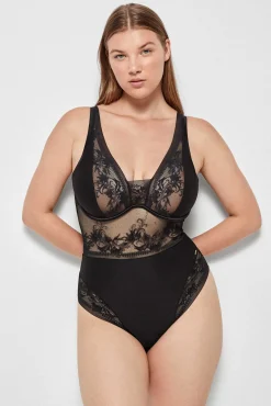 Body con aro encaje