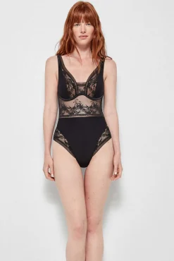 Body con aro encaje