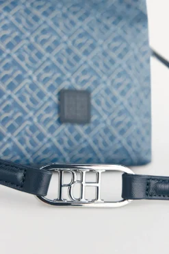 Bolsa balde com alça alça monograma