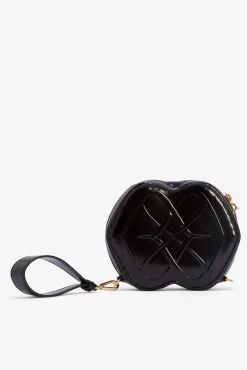 Bolsa clutch com logo