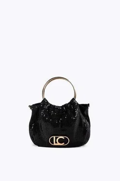 Bolsa com alça metálica