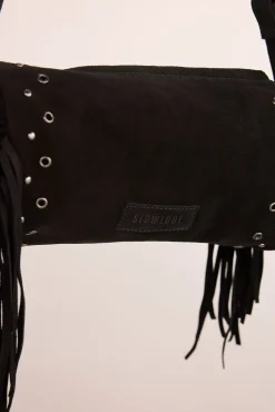 Bolsa de barril com franjas