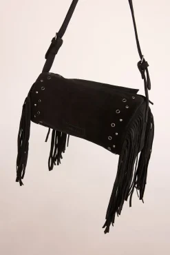 Bolsa de barril com franjas
