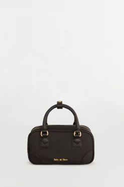Bolsa de mala de tiracolo de nylon com zíper
