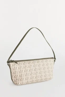 Bolsa de ombro com monograma