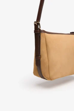 Bolsa de ombro lisa