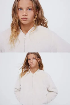 Bomber de cabelo de menina