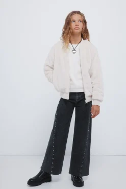 Bomber de cabelo de menina
