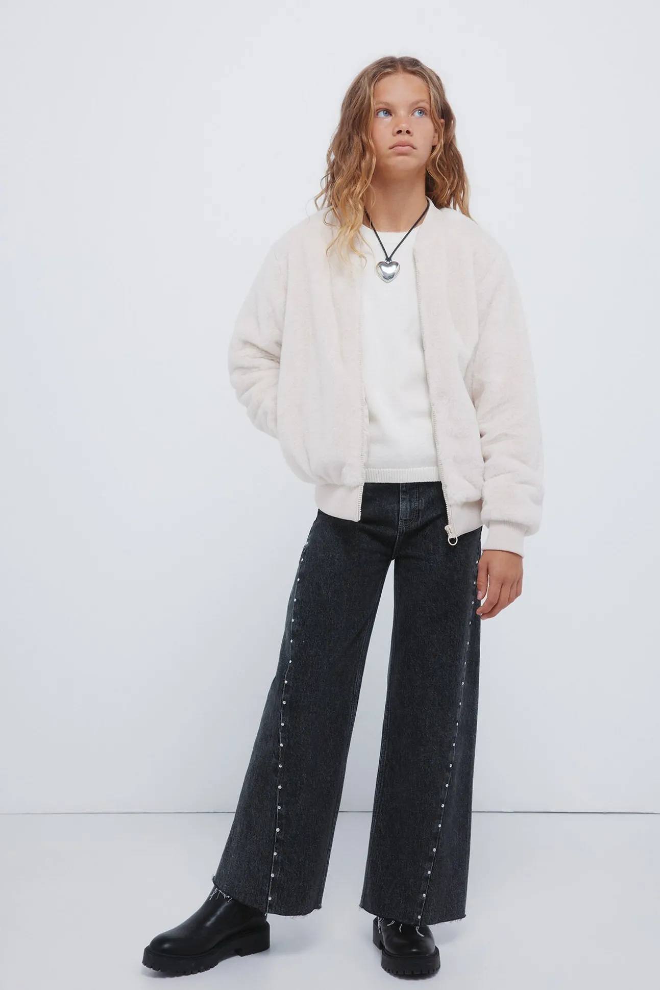 Bomber de cabelo de menina
