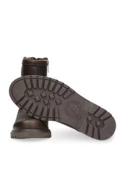 Bota de pele masculina