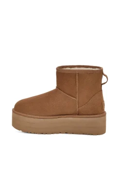 Bota feminina clássica Mini Platform