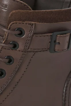 Botas altas de couro