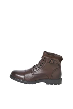 Botas altas de couro