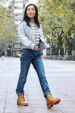Botas de pele com forro de pele