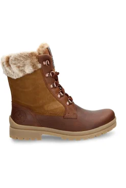Botas de pele com forro de pele quente