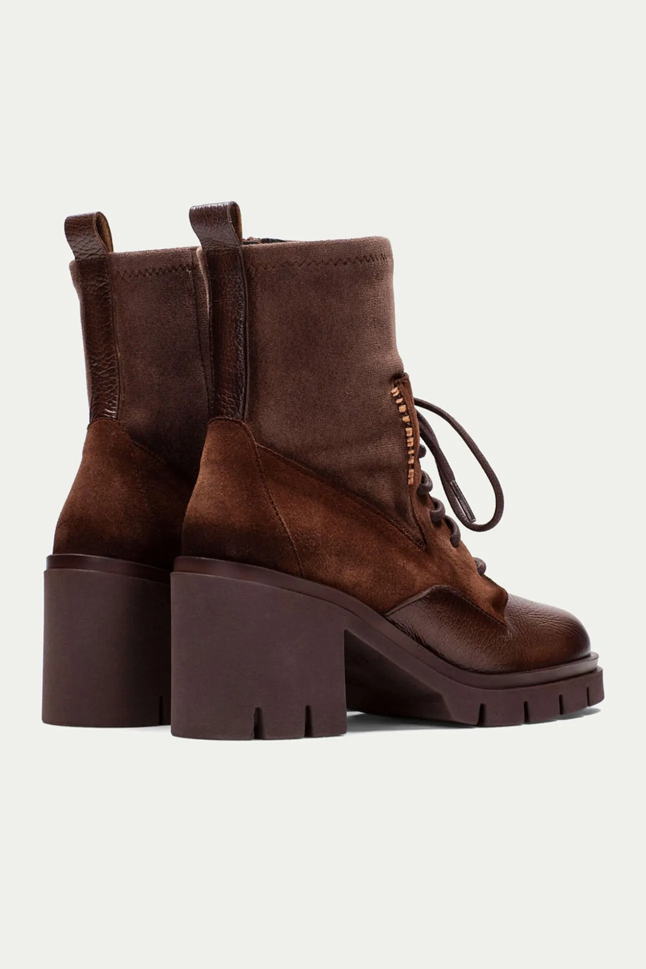 Botins curto com cadarço e sola de corrida em Zurique