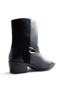 Botins de couro Melyssa Pinto