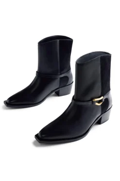 Botins de couro Melyssa Pinto