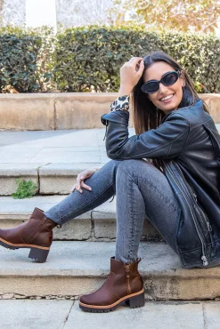 Botins de salto alto femininas
