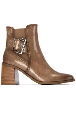 Botins de salto estilo Chelsea