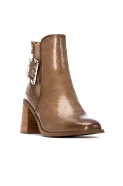 Botins de salto estilo Chelsea