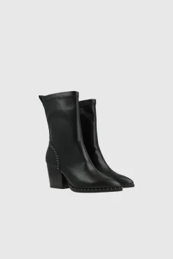 Botins de salto estilo cowboy