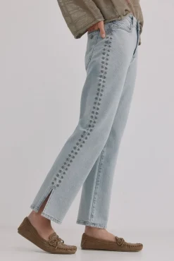 Brigitte. Jeans bordado