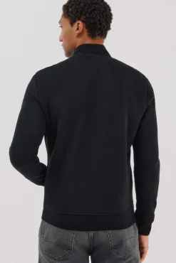 -Regular fit-Fleece fabric combined with technical fabric-Front zip fastening, bomber neck and side pockets-By buying our cotton products, you're supporting our investment in the Better Cotton initiative. This product has been sourced using