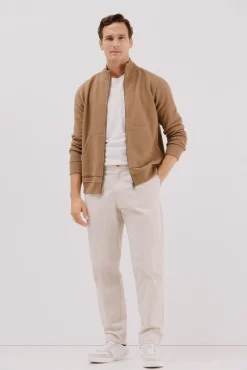 -Regular fit-Structured fleece fabric-Front zip fastening and kangaroo pockets-By buying our cotton products, you're supporting our investment in the Better Cotton Initiative. This product is sourced via a system of mass balance and therefo