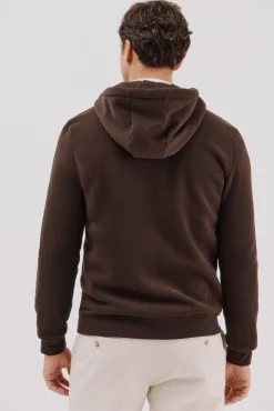 -Regular fit-Sweatshirt fabric combined with technical fabric-Front zip fastening, hood and side pockets-By purchasing our cotton products, you are supporting our investment in the Better Cotton initiative. This product has been obtained th
