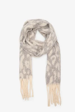 Cachecol grosso de oncinha