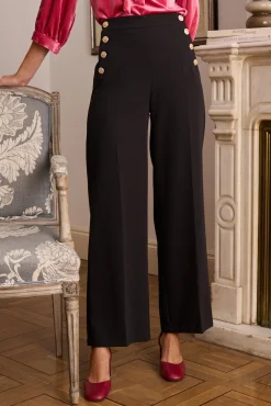 Calça abotoadas Berenice