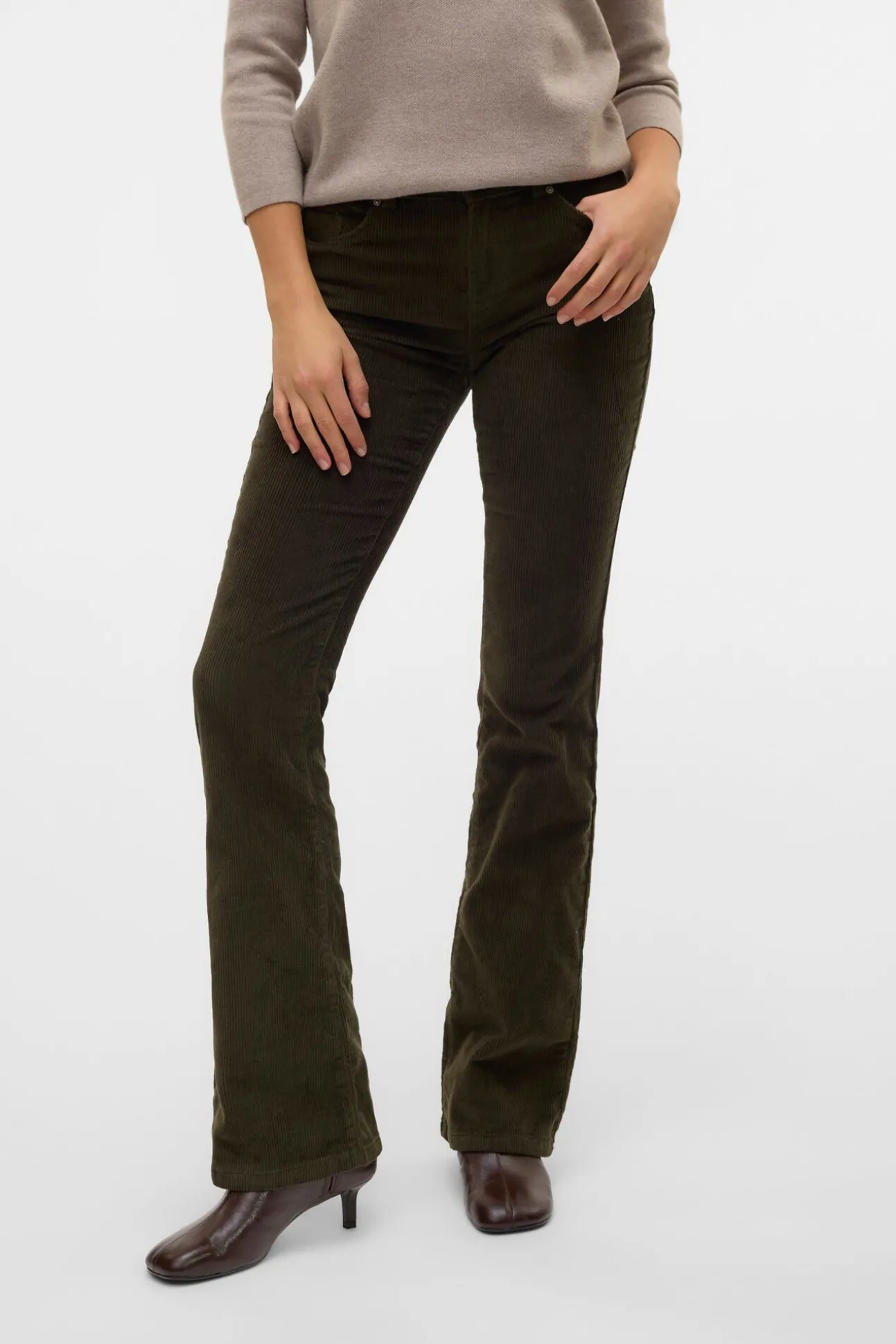 Calça calça boca de sino