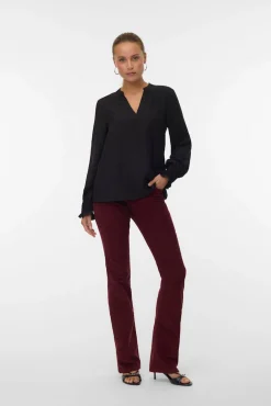 Calça calça boca de sino