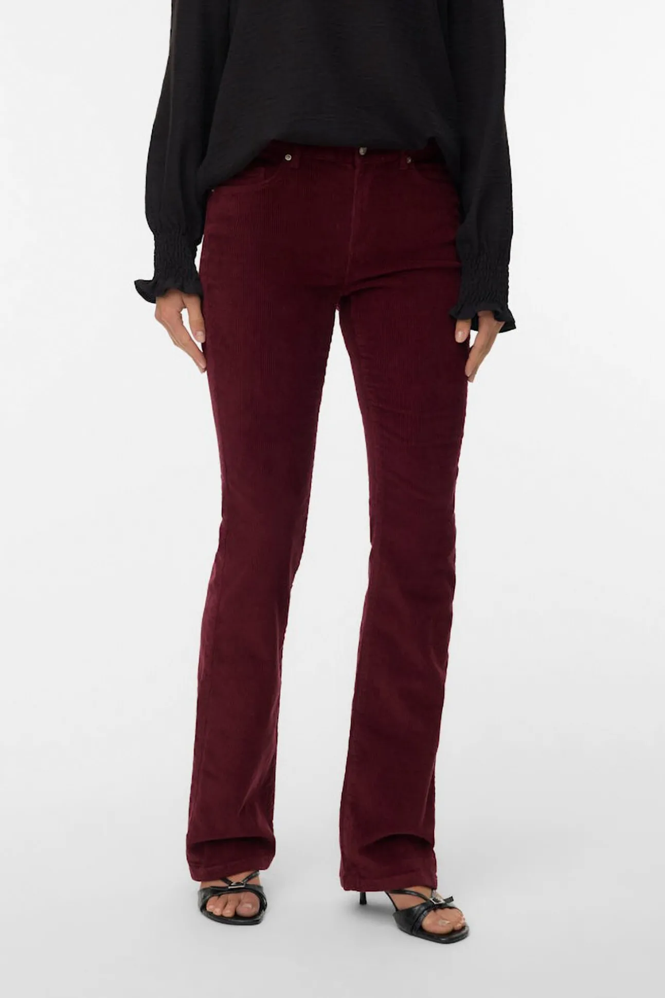 Calça calça boca de sino