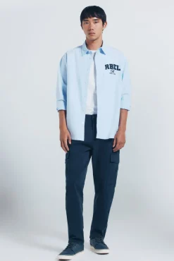 Calça calça casual slim fit