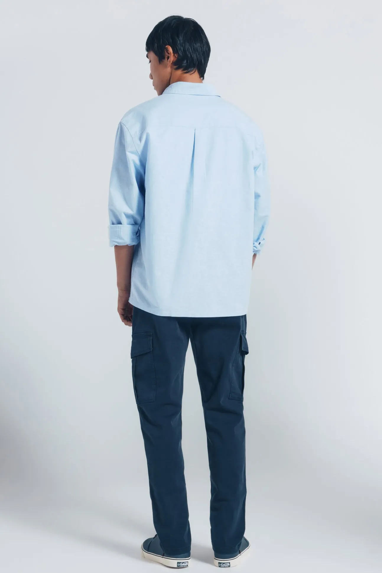 Calça calça casual slim fit
