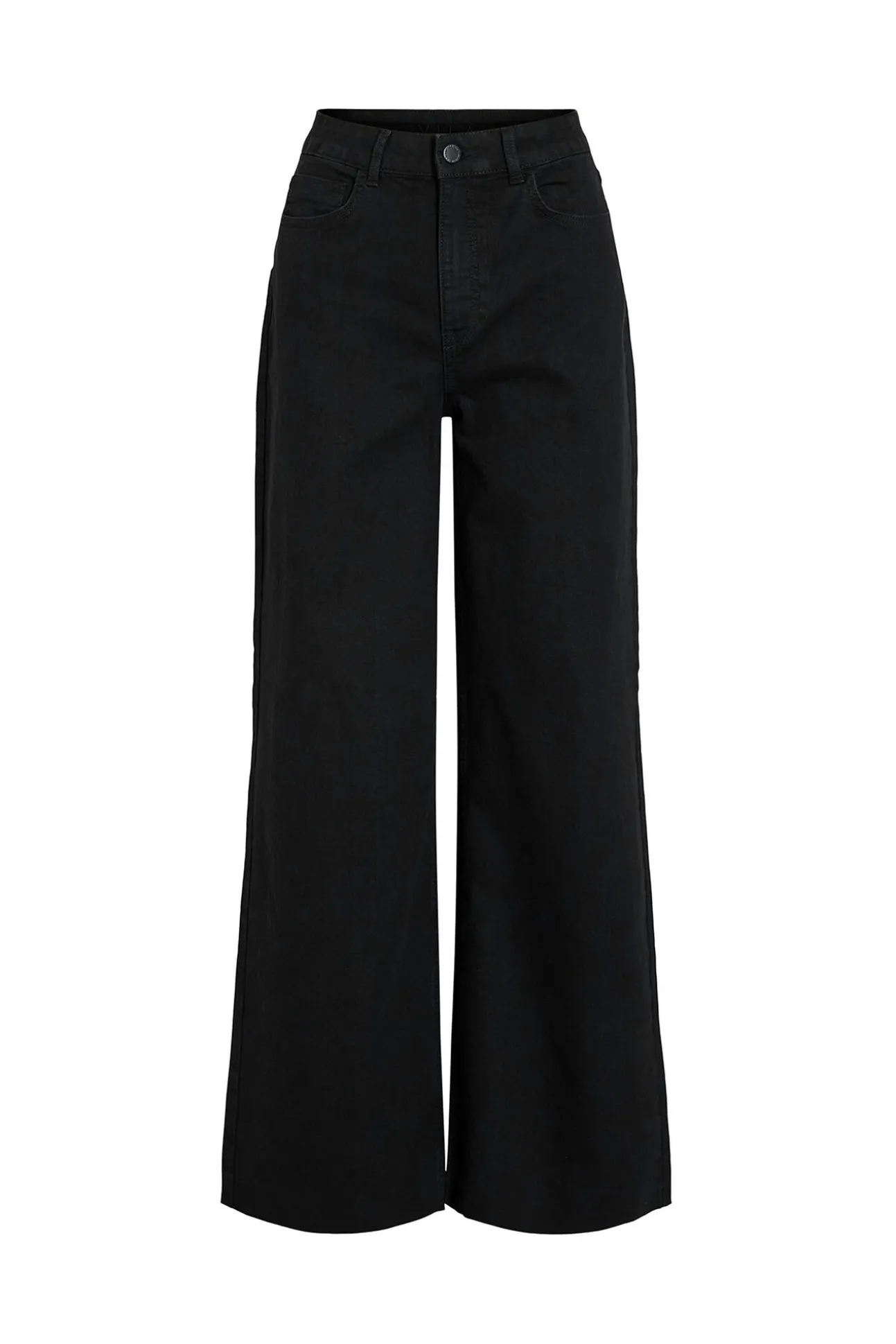 Calça calça de perna larga