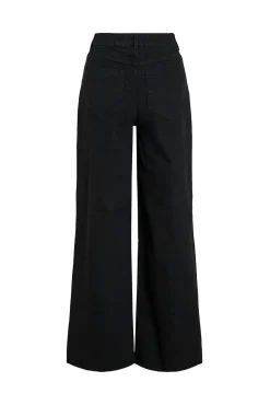 Calça calça de perna larga