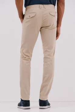 Calça calças chino com estampa slim fit