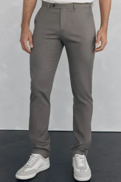 Calça calças chino com estampa slim fit