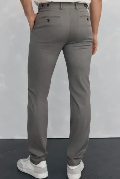 Calça calças chino com estampa slim fit