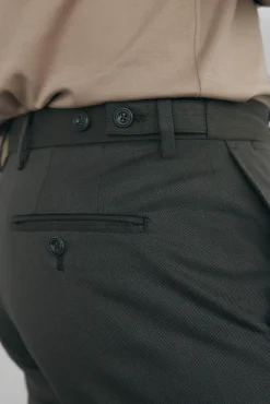 Calça calças chino com estampa slim fit
