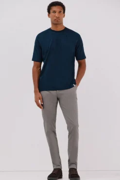 Calça calças chino com estampa slim fit