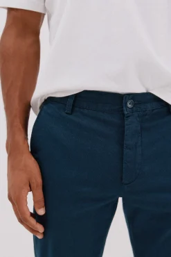 Calça calças chino com estampa slim fit