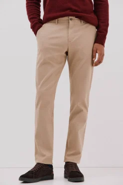 Calça calças chino com estampa slim fit