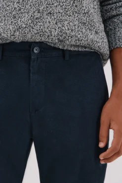 Calça calças chino com estampa slim fit
