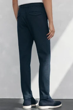 Calça calças chino confortável