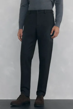 Calça calças chino confortável
